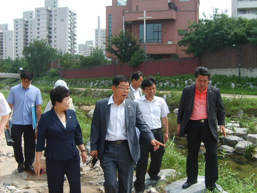 구의회, 당현천 친환경 하천 만들기 힘 보탠다 - 1