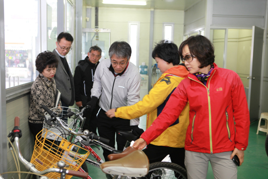 자전거이용 활성화를 위한 특별위원회 현장방문 - 2