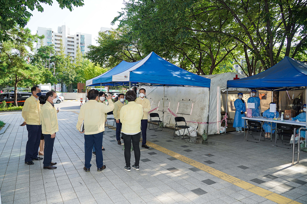 보건복지위원회 노원구보건소 코로나19관련 격려 방문 - 2