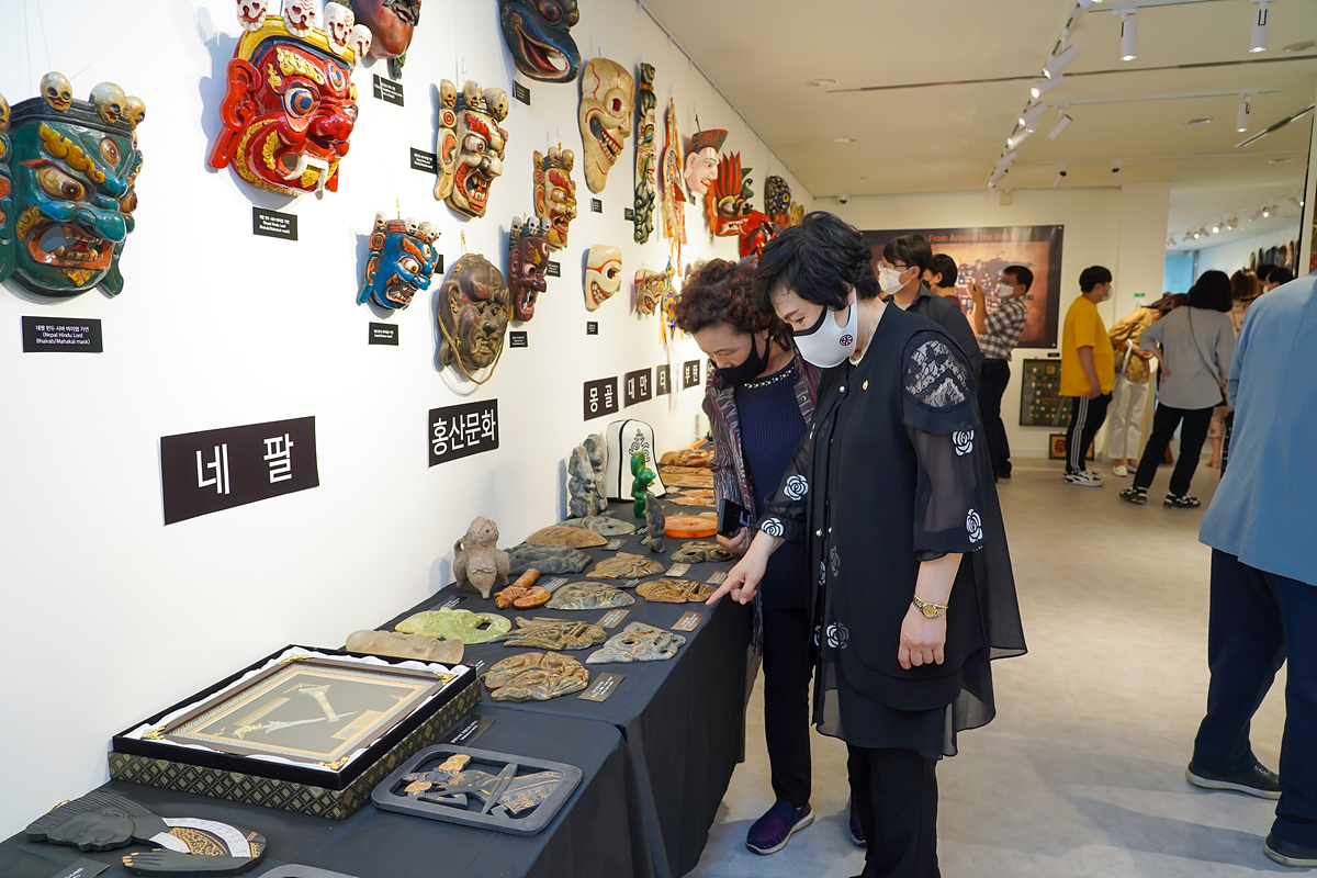 경춘선숲길 갤러리 아시아의 탈(가면)전 - 1