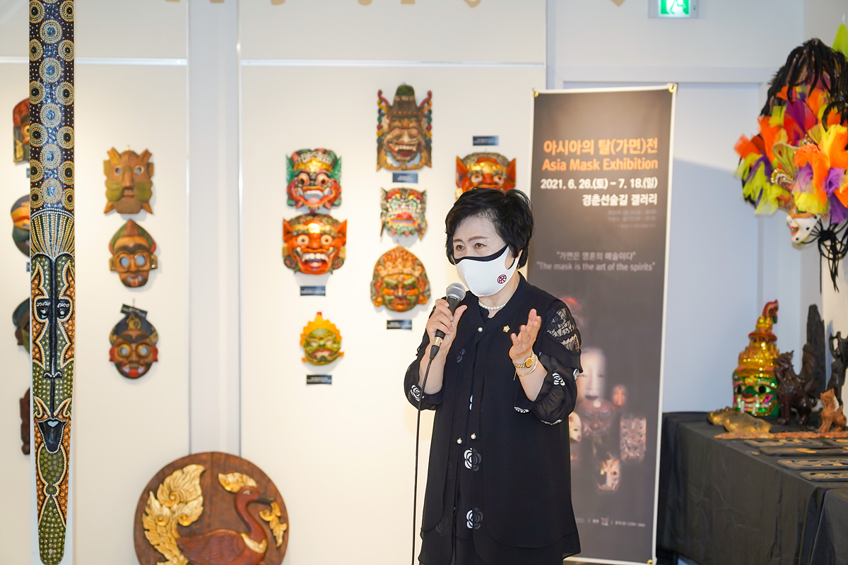 경춘선숲길 갤러리 아시아의 탈(가면)전 - 4