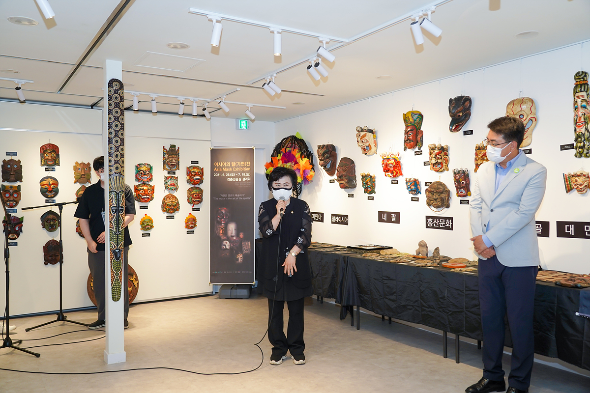경춘선숲길 갤러리 아시아의 탈(가면)전 - 2
