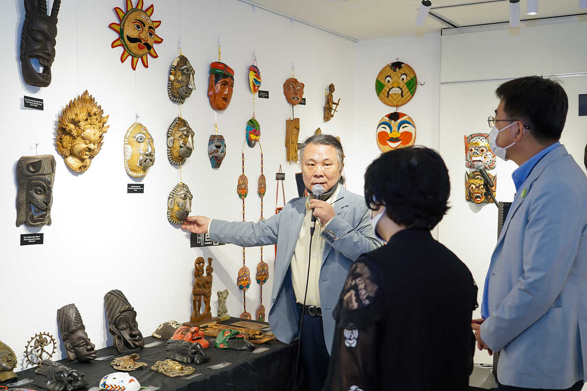 경춘선숲길 갤러리 아시아의 탈(가면)전 - 14