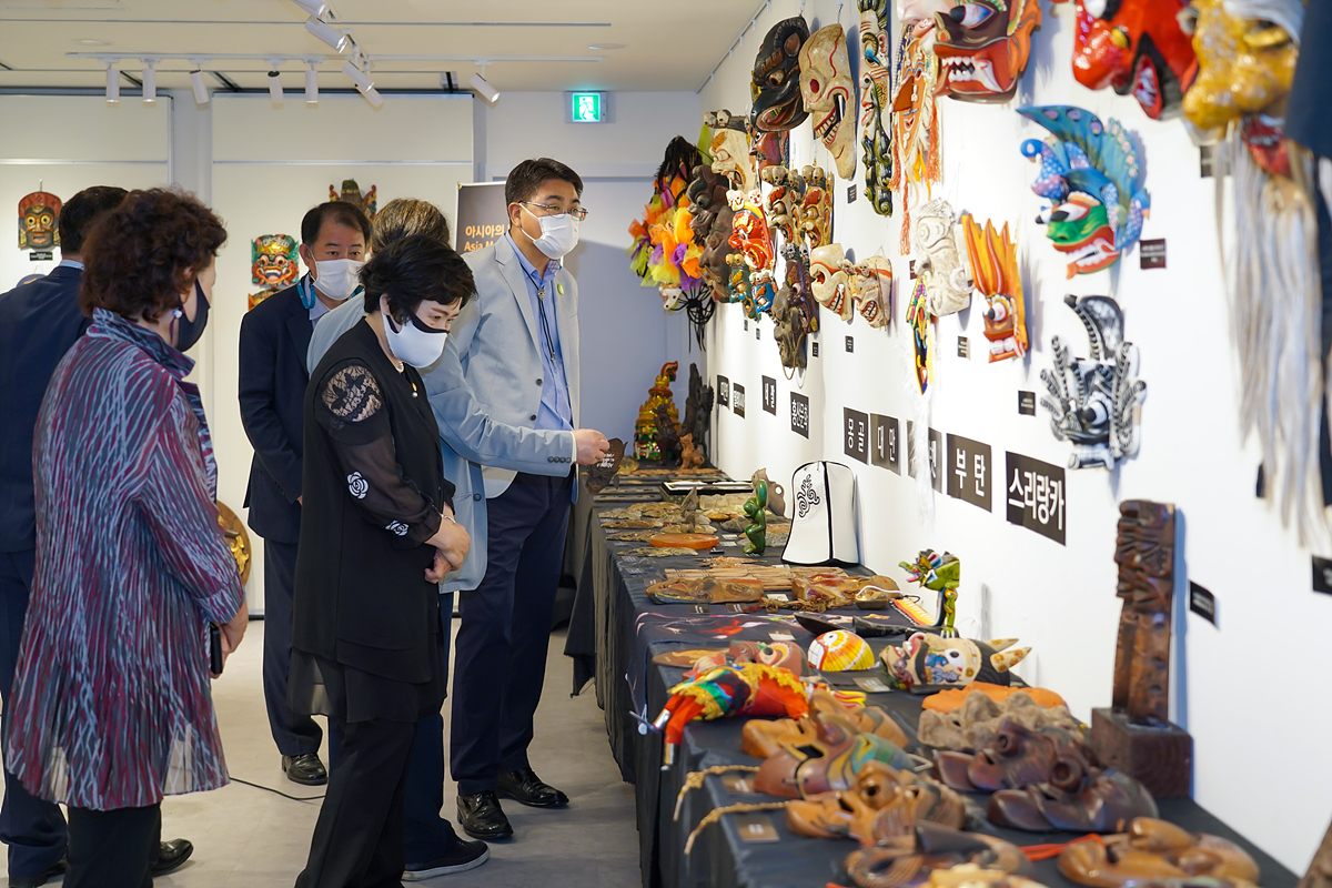 경춘선숲길 갤러리 아시아의 탈(가면)전 - 15