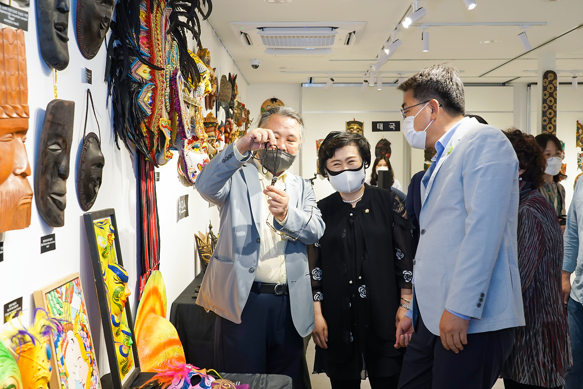 경춘선숲길 갤러리 아시아의 탈(가면)전 - 12