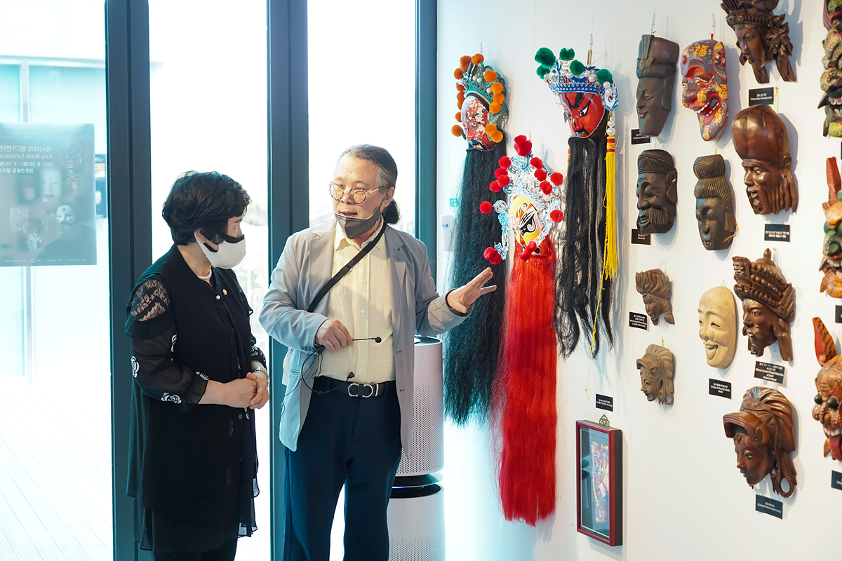 경춘선숲길 갤러리 아시아의 탈(가면)전 - 16