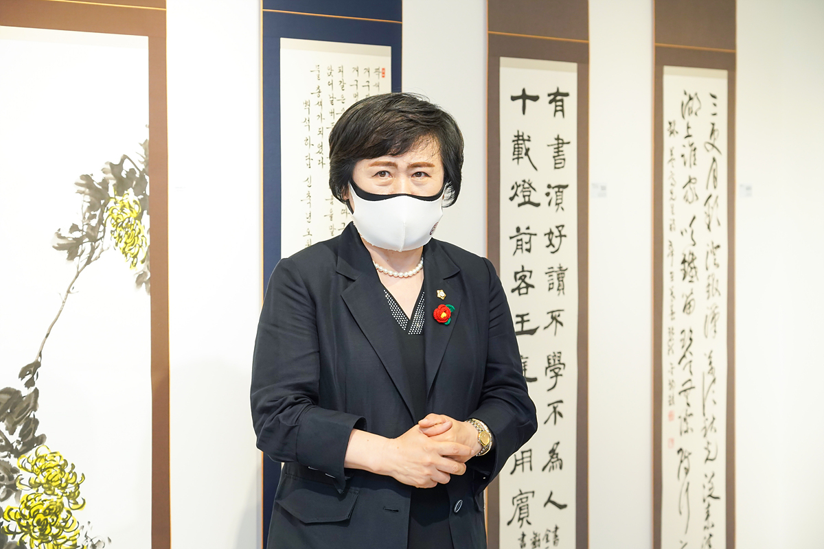 경춘선숲길 갤러리 노원서예협회전 - 5