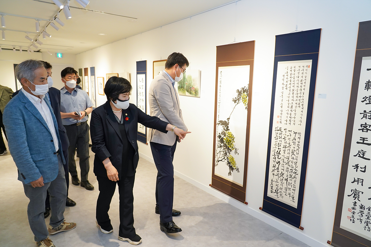 경춘선숲길 갤러리 노원서예협회전 - 4