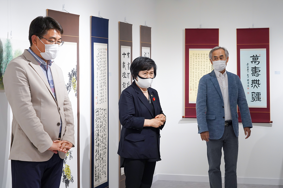 경춘선숲길 갤러리 노원서예협회전 - 9