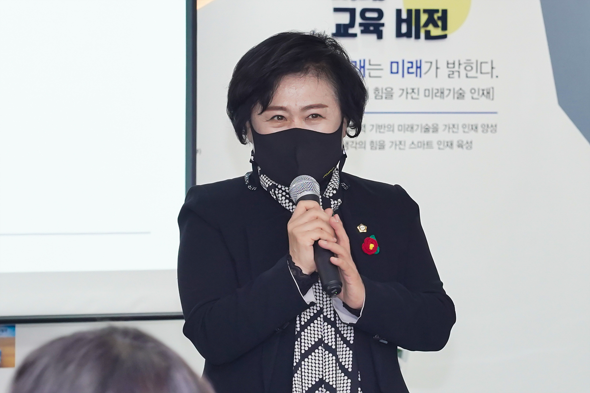 미래산업과학고 학교 내 쉼터 미래드림홀 개소식 - 8