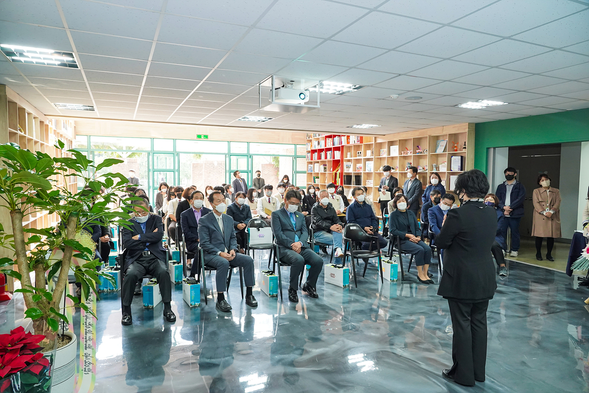 미래산업과학고 학교 내 쉼터 미래드림홀 개소식 - 10