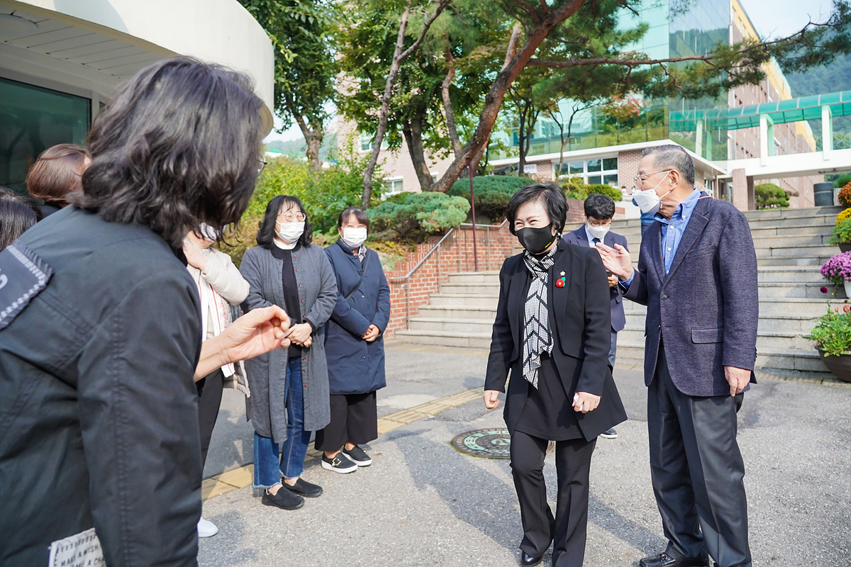 미래산업과학고 학교 내 쉼터 미래드림홀 개소식 - 23