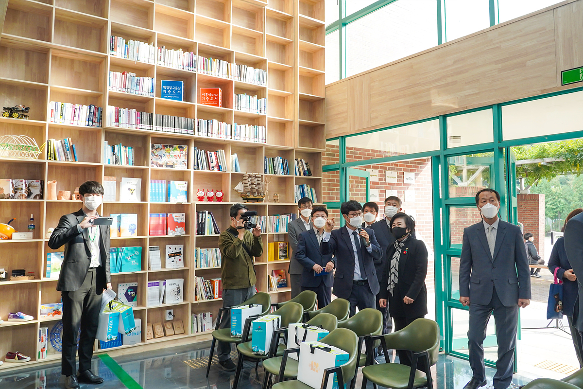 미래산업과학고 학교 내 쉼터 미래드림홀 개소식 - 21