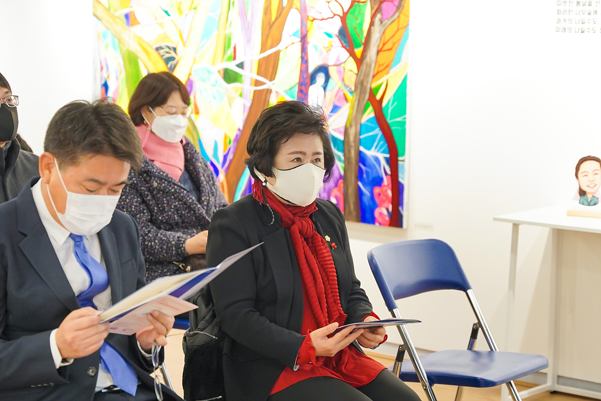 소소하지만 특별한 사람책 이야기 전시회 기념식 - 2