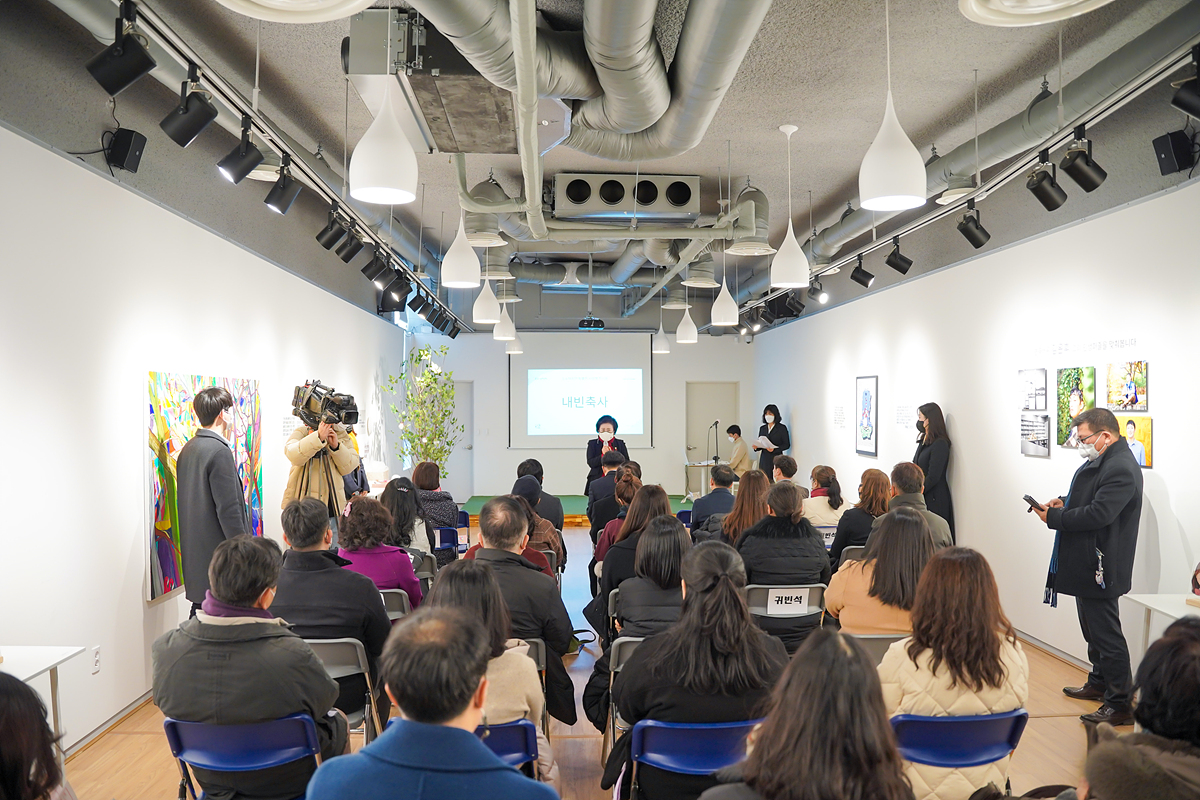 소소하지만 특별한 사람책 이야기 전시회 기념식 - 7
