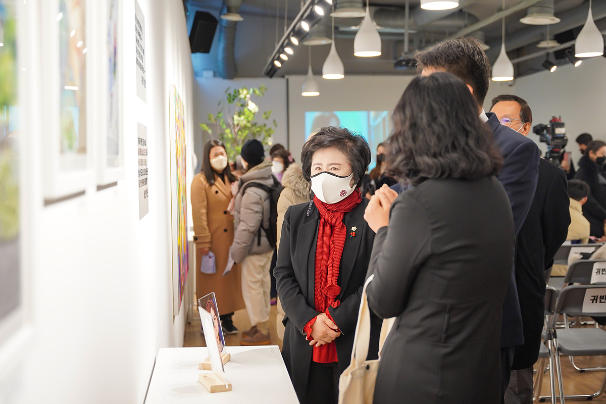 소소하지만 특별한 사람책 이야기 전시회 기념식 - 20