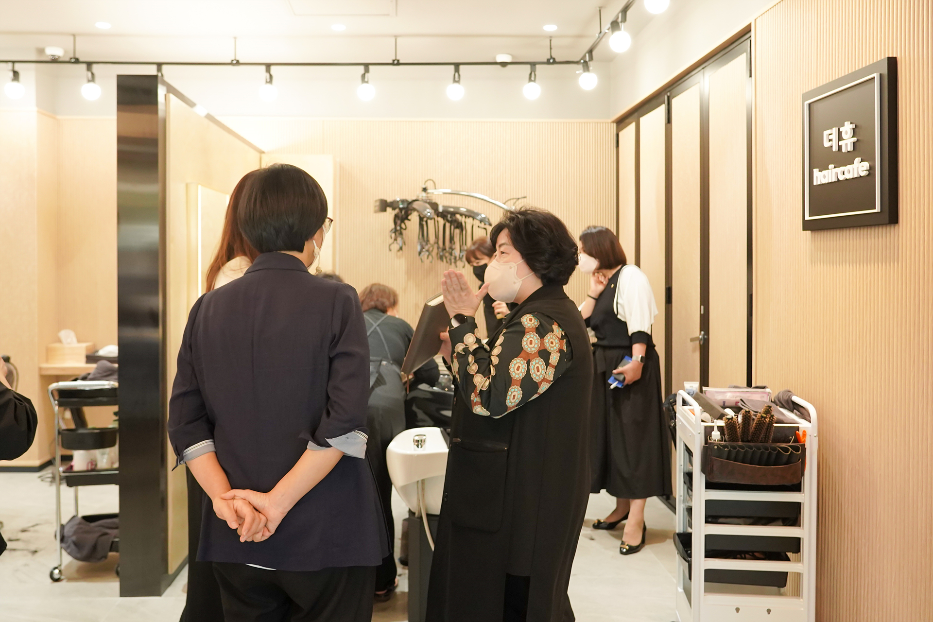 노원구의회 보건복지위원회 현장방문(헤어카페 더휴) - 9