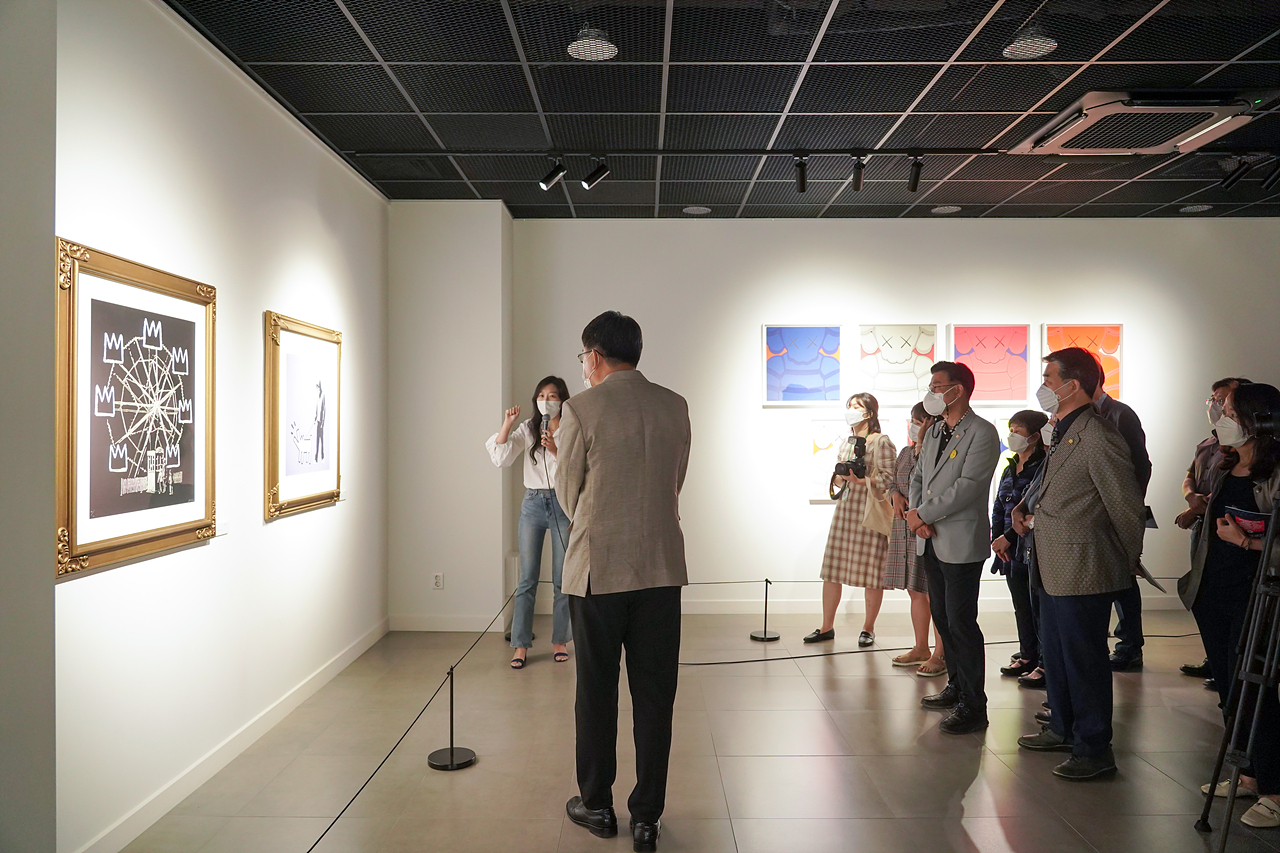 2022 노원문화재단 기획전시 해외 블루칩 작가전 개막식 - 7