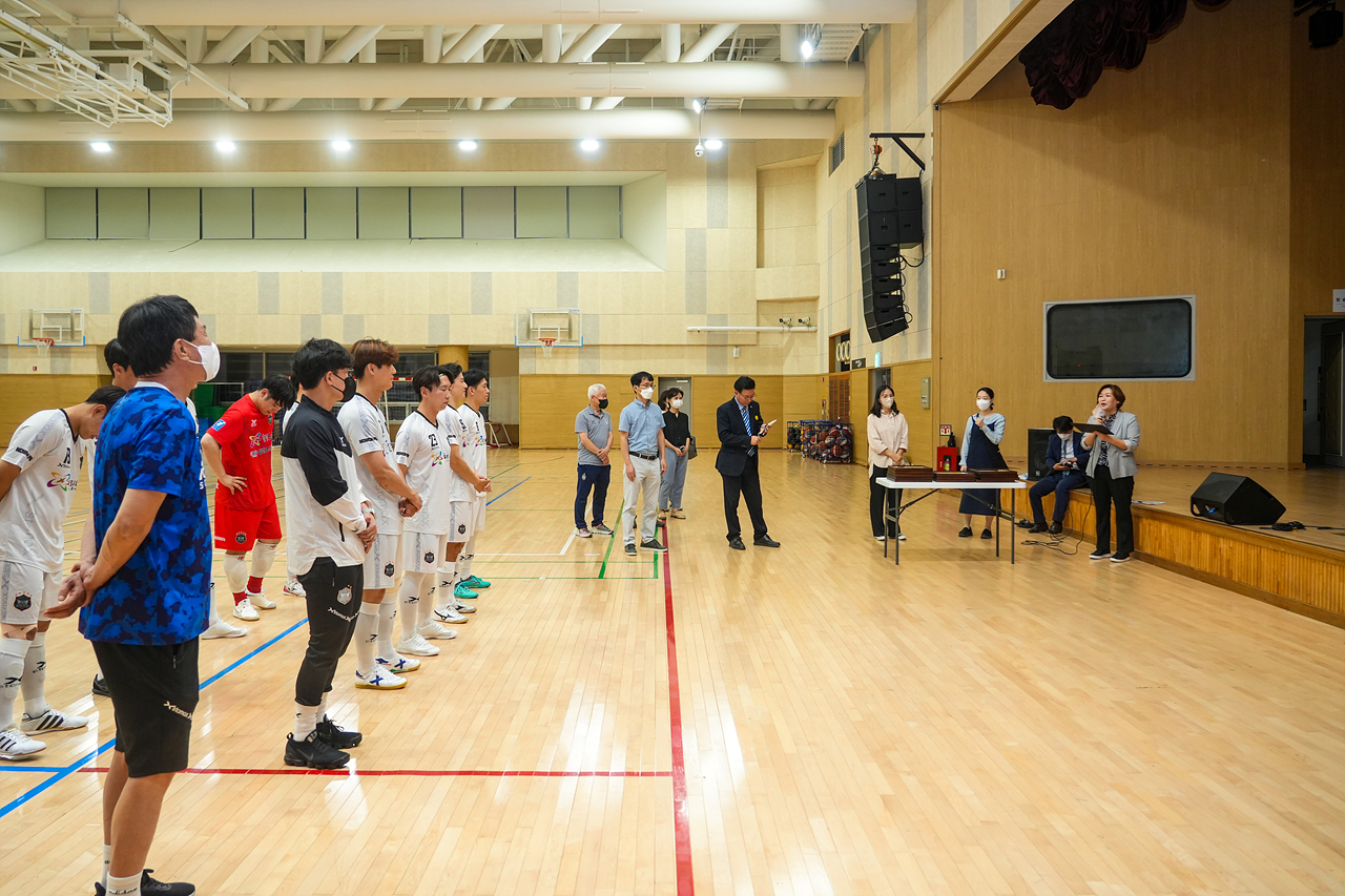 노원FC 풋볼팀 의장님 표창 수여 - 1