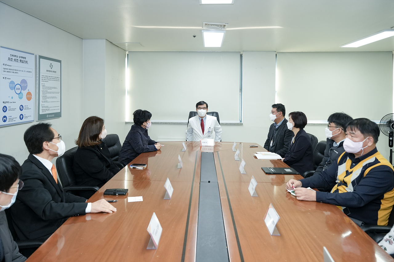 보건복지위원회 상계백병원 현장방문 간담회 - 6