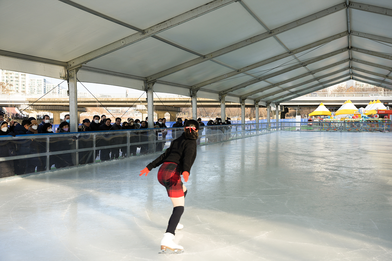 중랑천 노원 눈썰매장 개장식 - 8