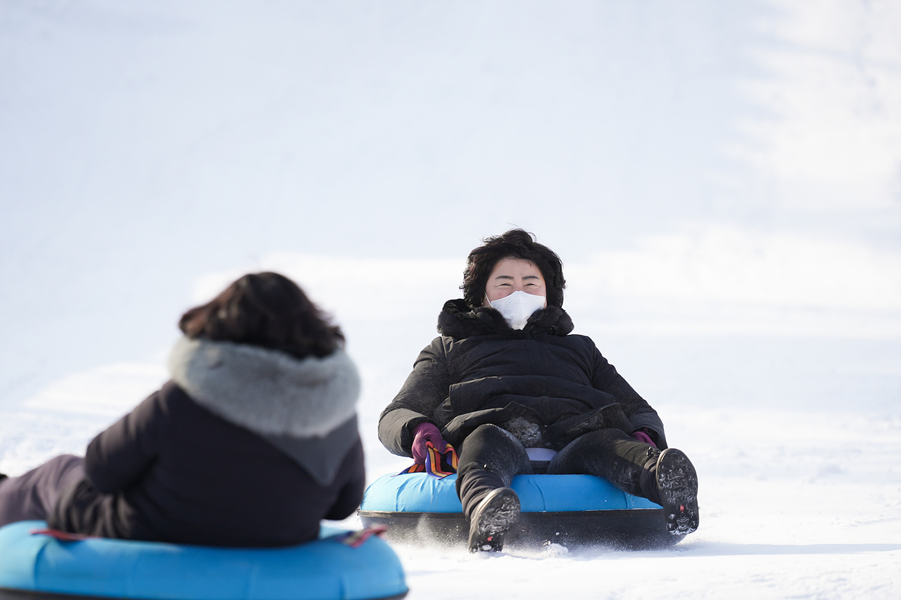 중랑천 노원 눈썰매장 개장식 - 18