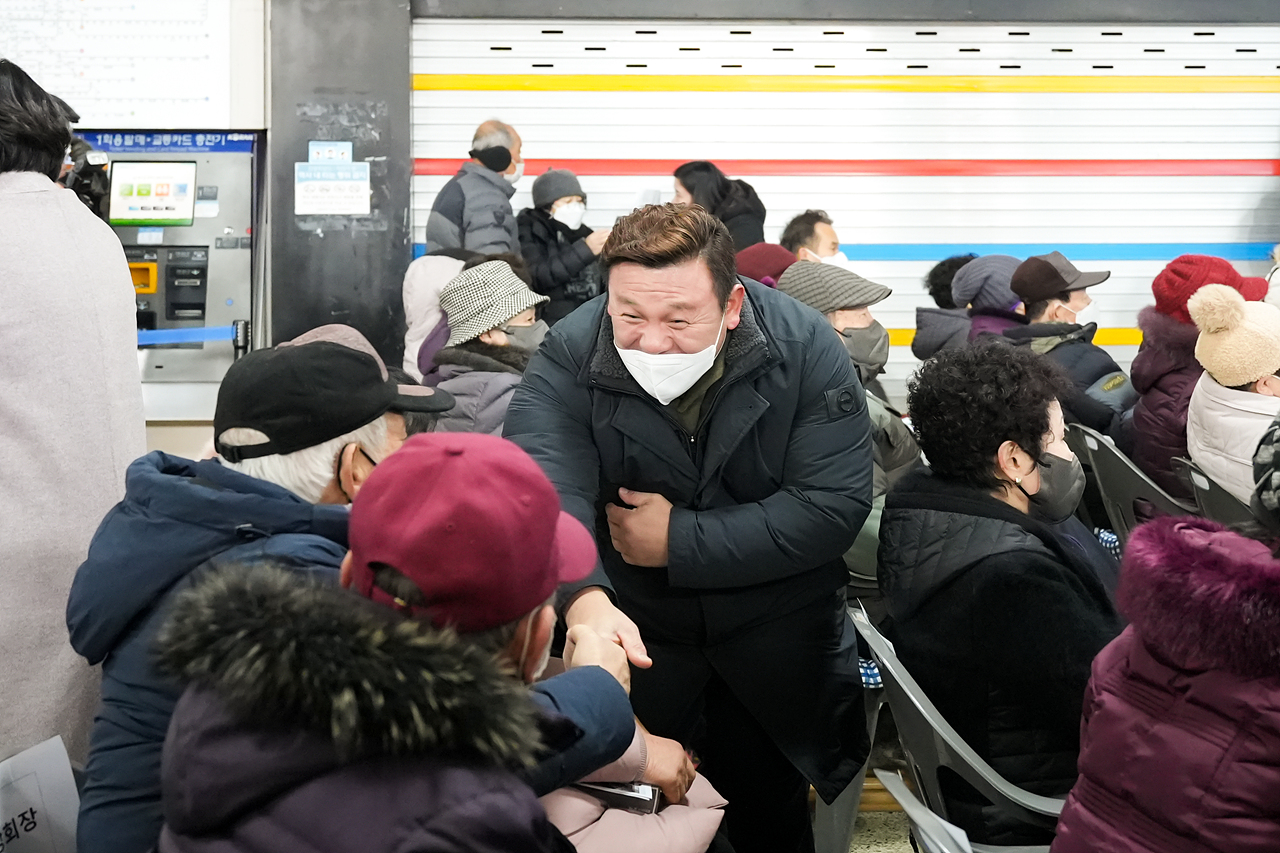 광운대역 에스컬레이터 개통식 및 사일로 발파 참관 - 2