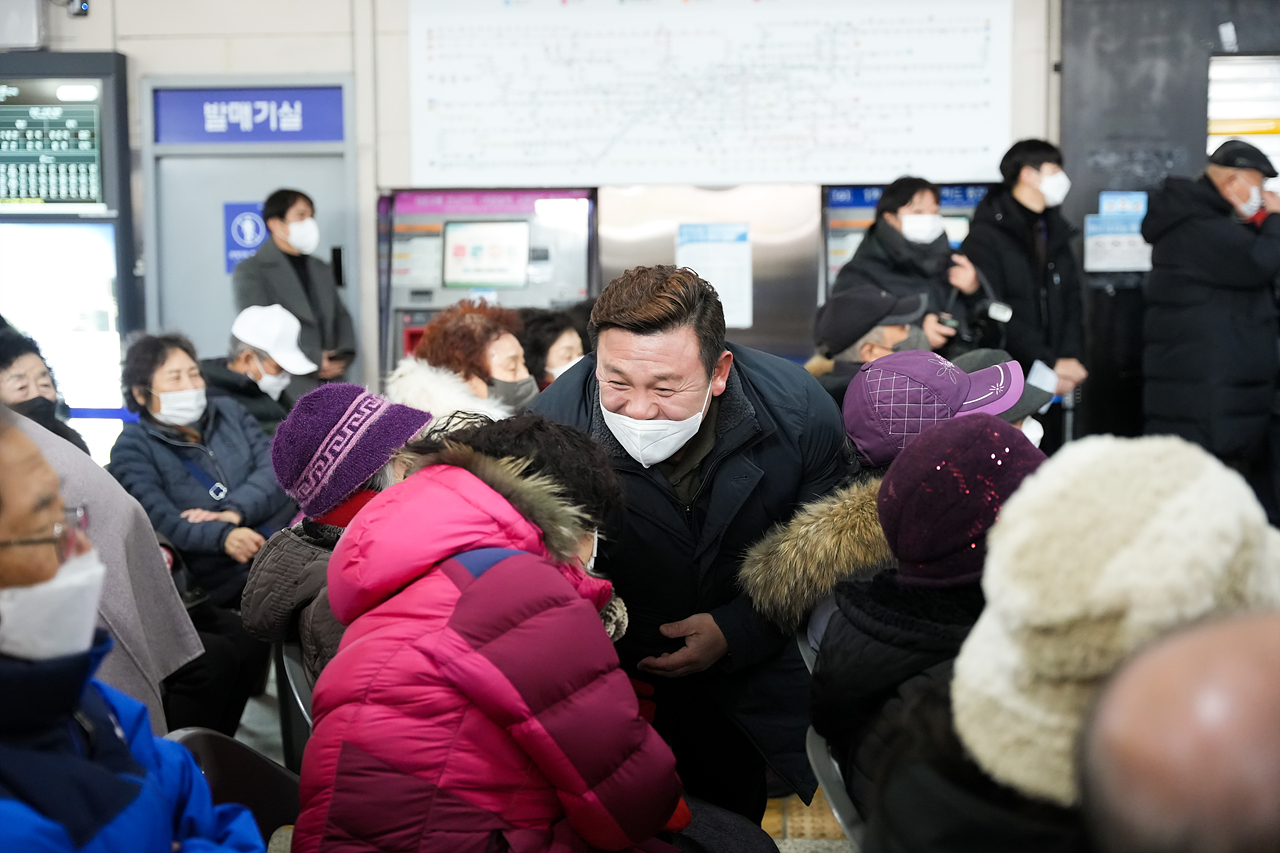 광운대역 에스컬레이터 개통식 및 사일로 발파 참관 - 4