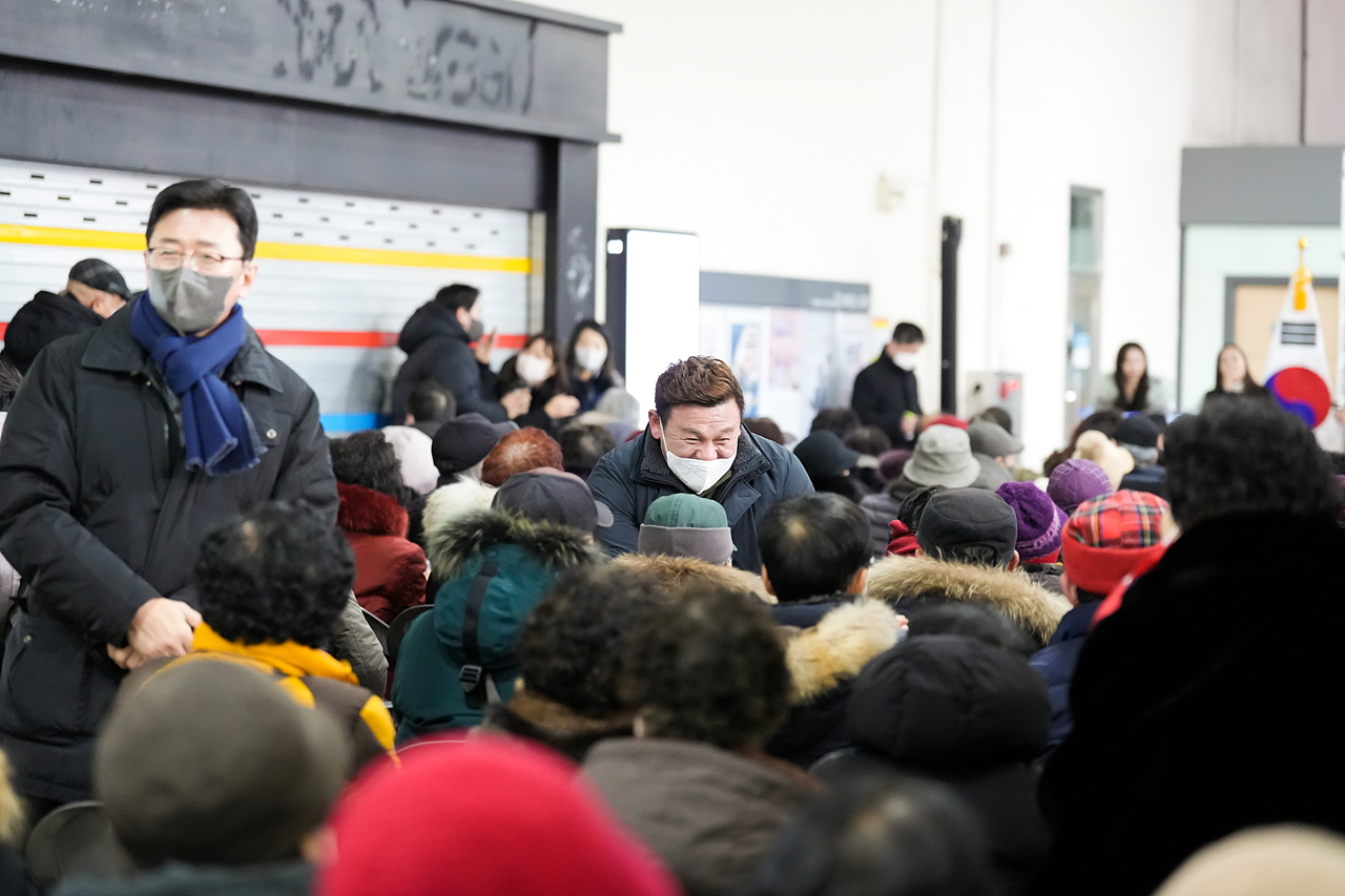 광운대역 에스컬레이터 개통식 및 사일로 발파 참관 - 5