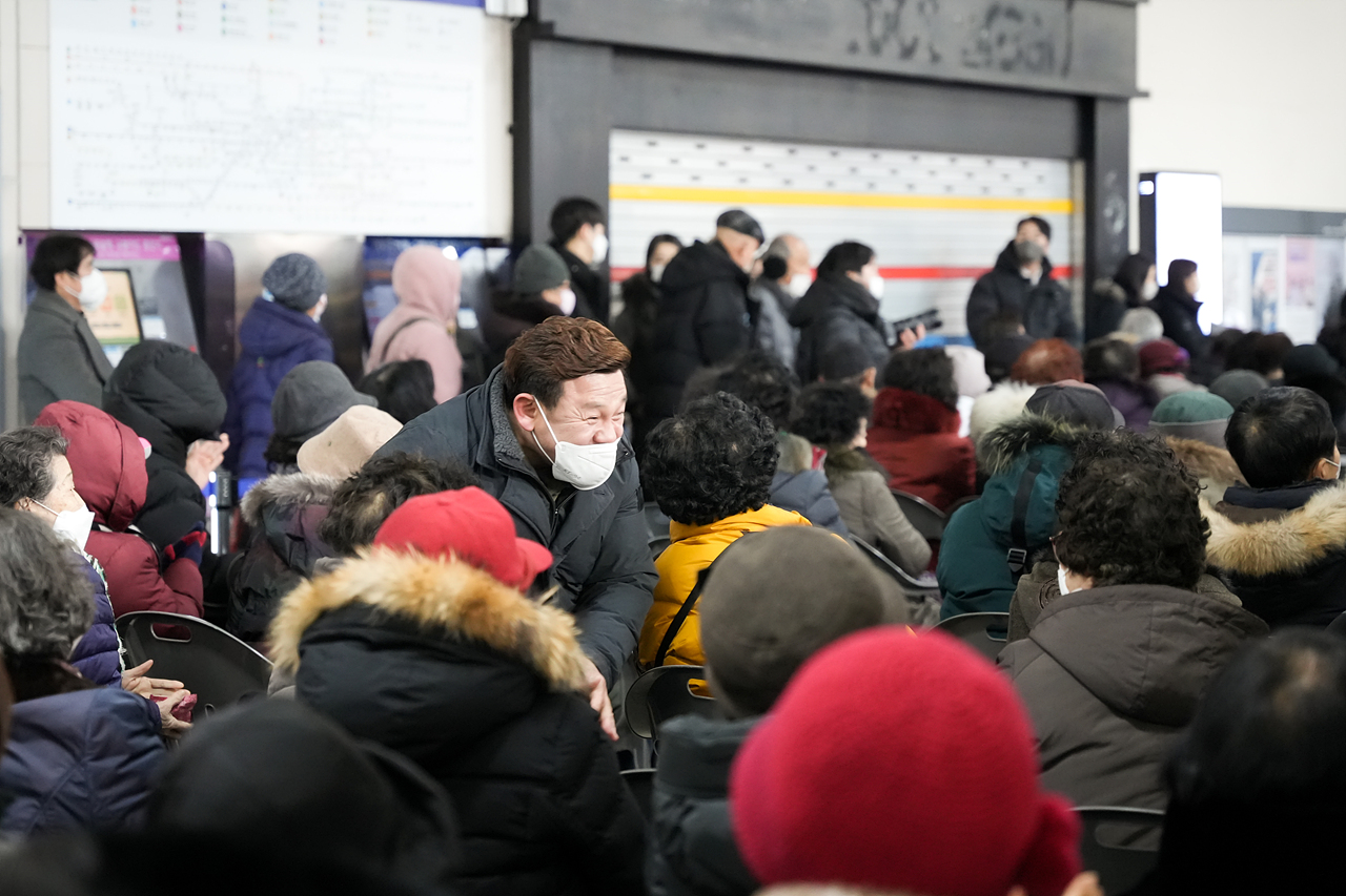 광운대역 에스컬레이터 개통식 및 사일로 발파 참관 - 7