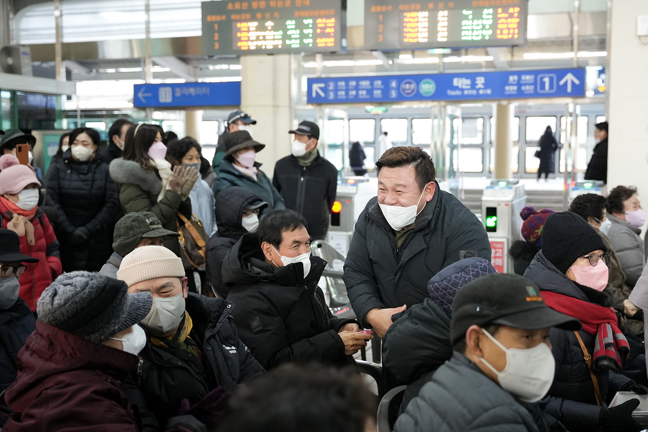 광운대역 에스컬레이터 개통식 및 사일로 발파 참관 - 10