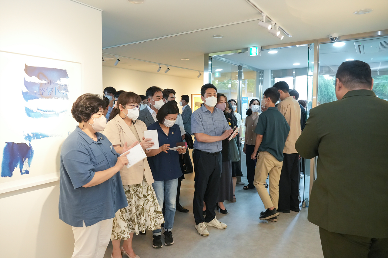 경춘선숲길 갤러리 현대미술거장전 전시 오프닝 - 35