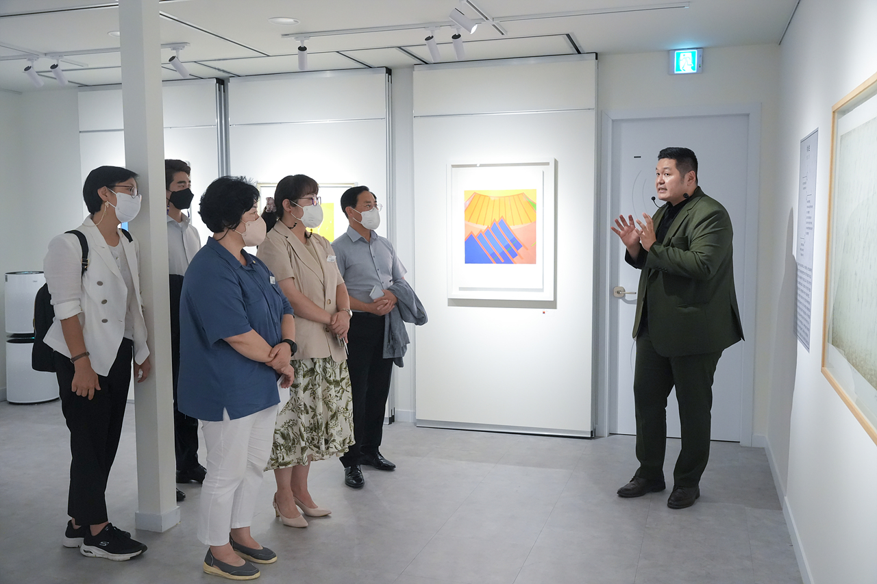 경춘선숲길 갤러리 현대미술거장전 전시 오프닝 - 47