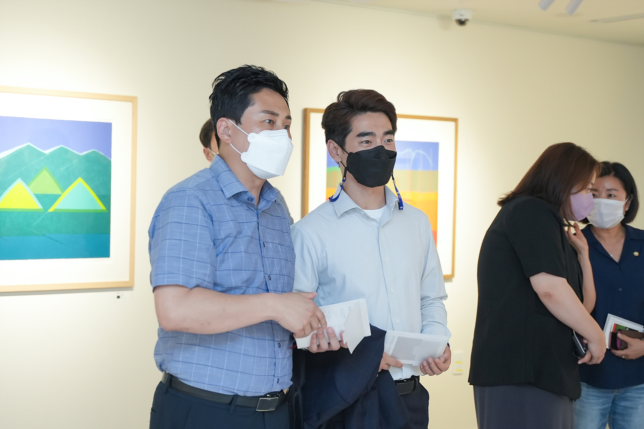 경춘선숲길 갤러리 현대미술거장전 전시 오프닝 - 18