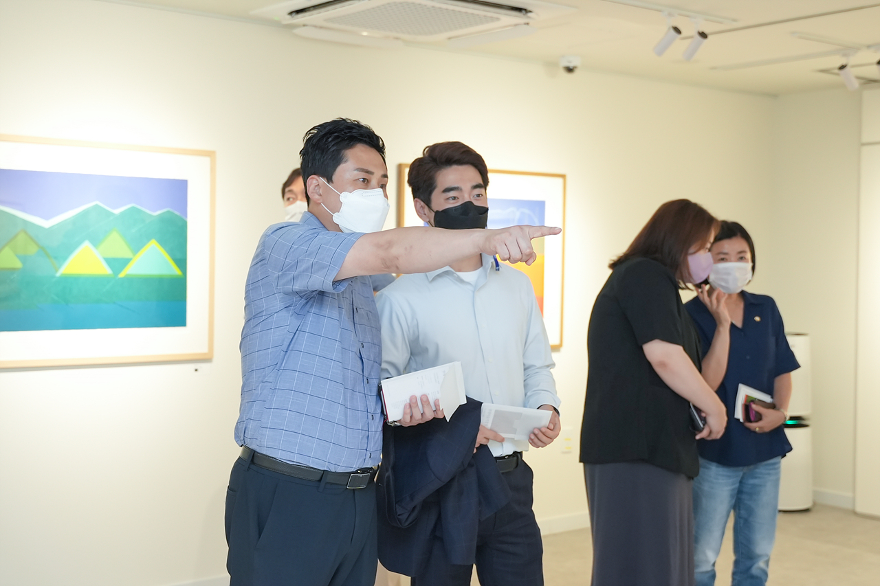 경춘선숲길 갤러리 현대미술거장전 전시 오프닝 - 19