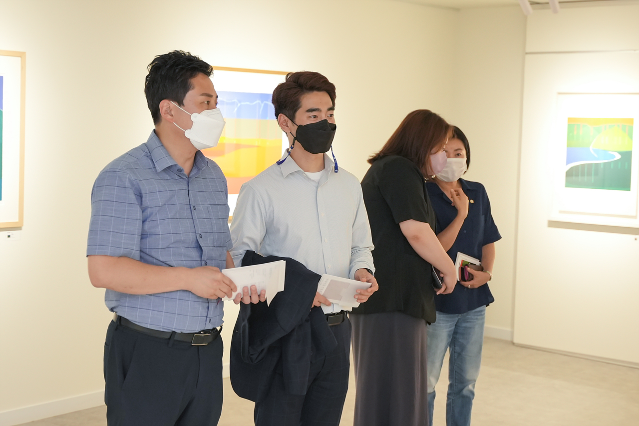 경춘선숲길 갤러리 현대미술거장전 전시 오프닝 - 49