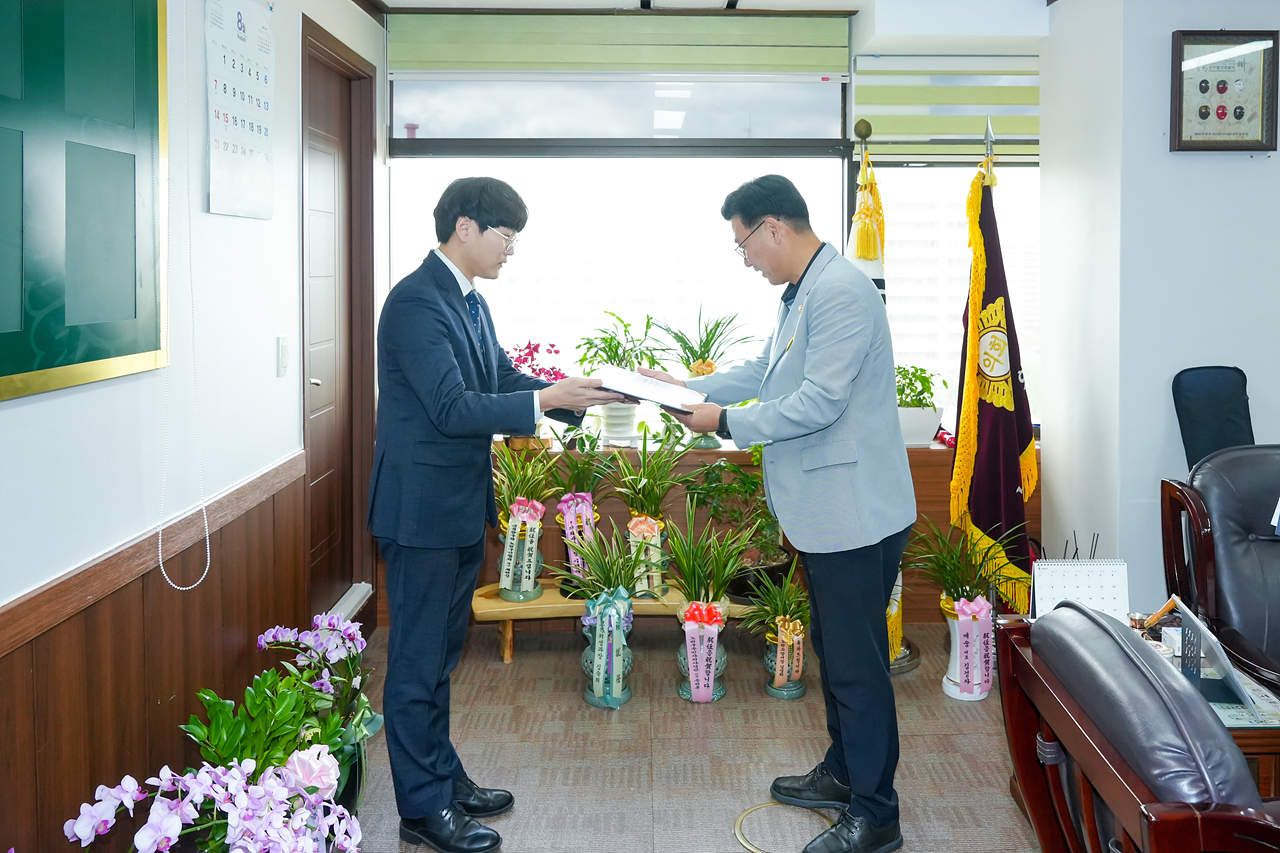 2022년 8월 임용장 수여식 - 9