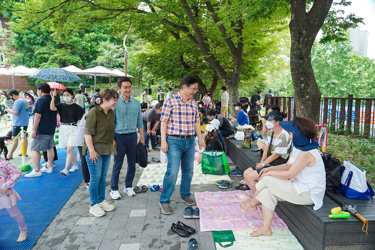 들국화공원 물놀이장 개장식 - 1