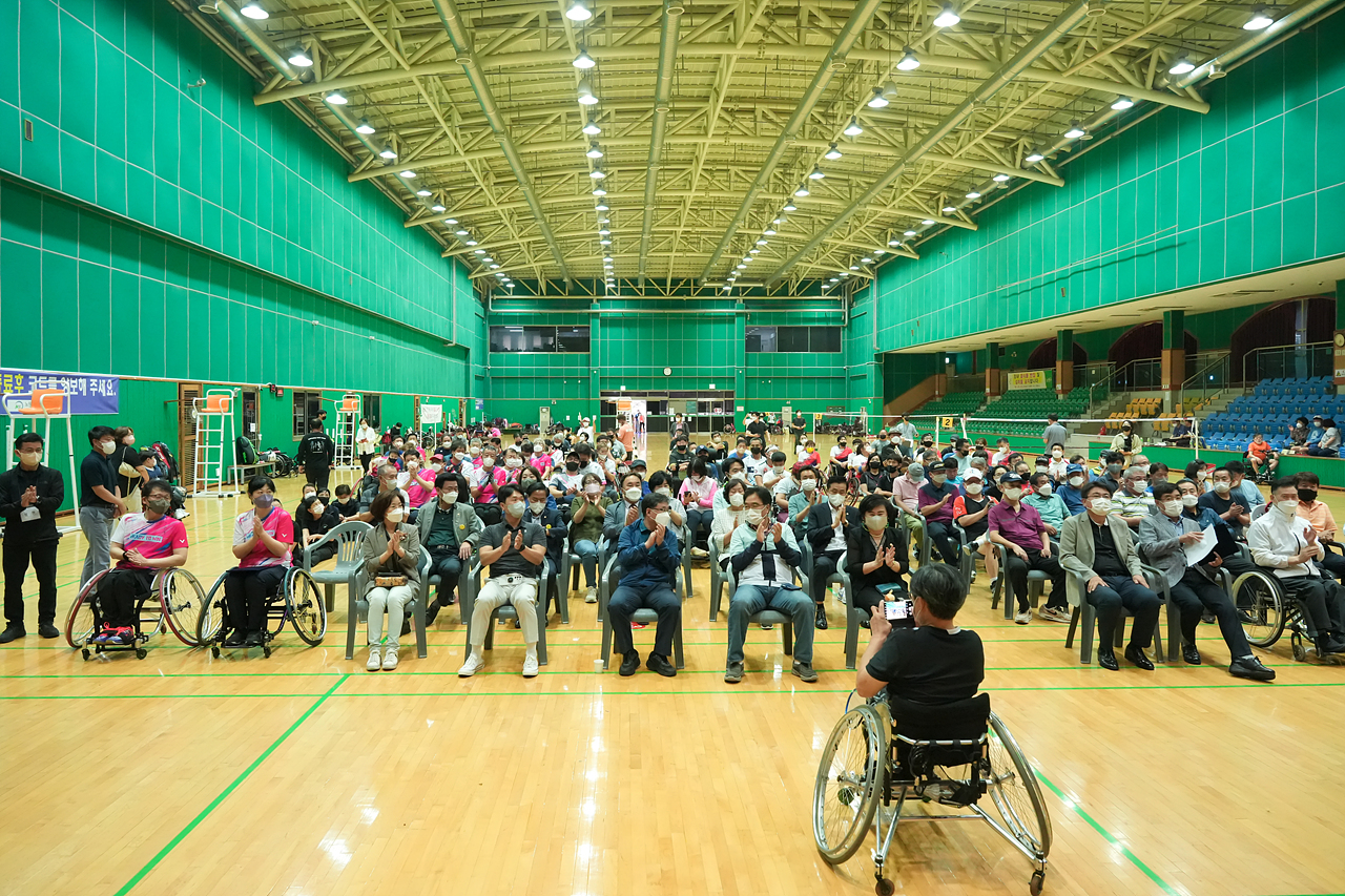 2022 노원구장애인체육회장배 어울림 배드민턴 대회 개회식 - 1