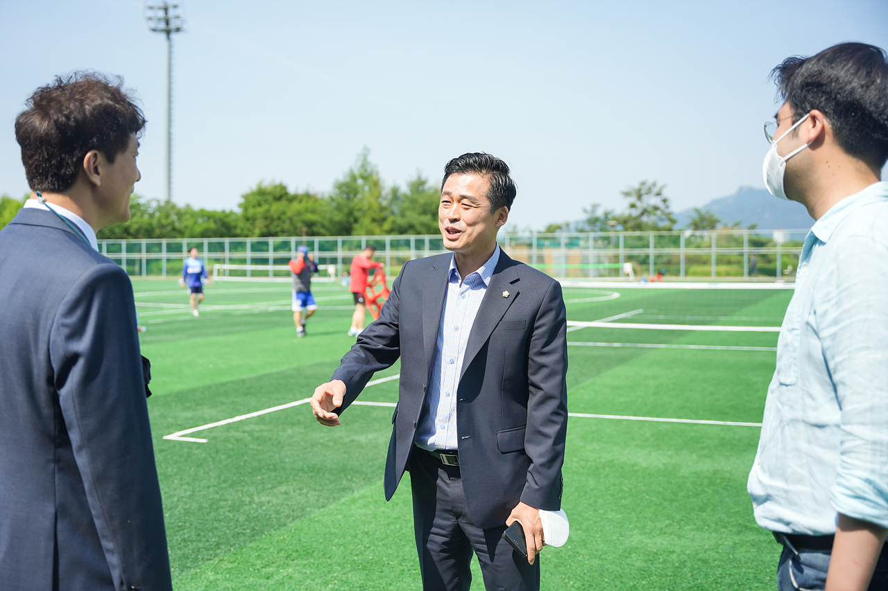 제17회 노원구협회장기 족구대회 개회식 - 1