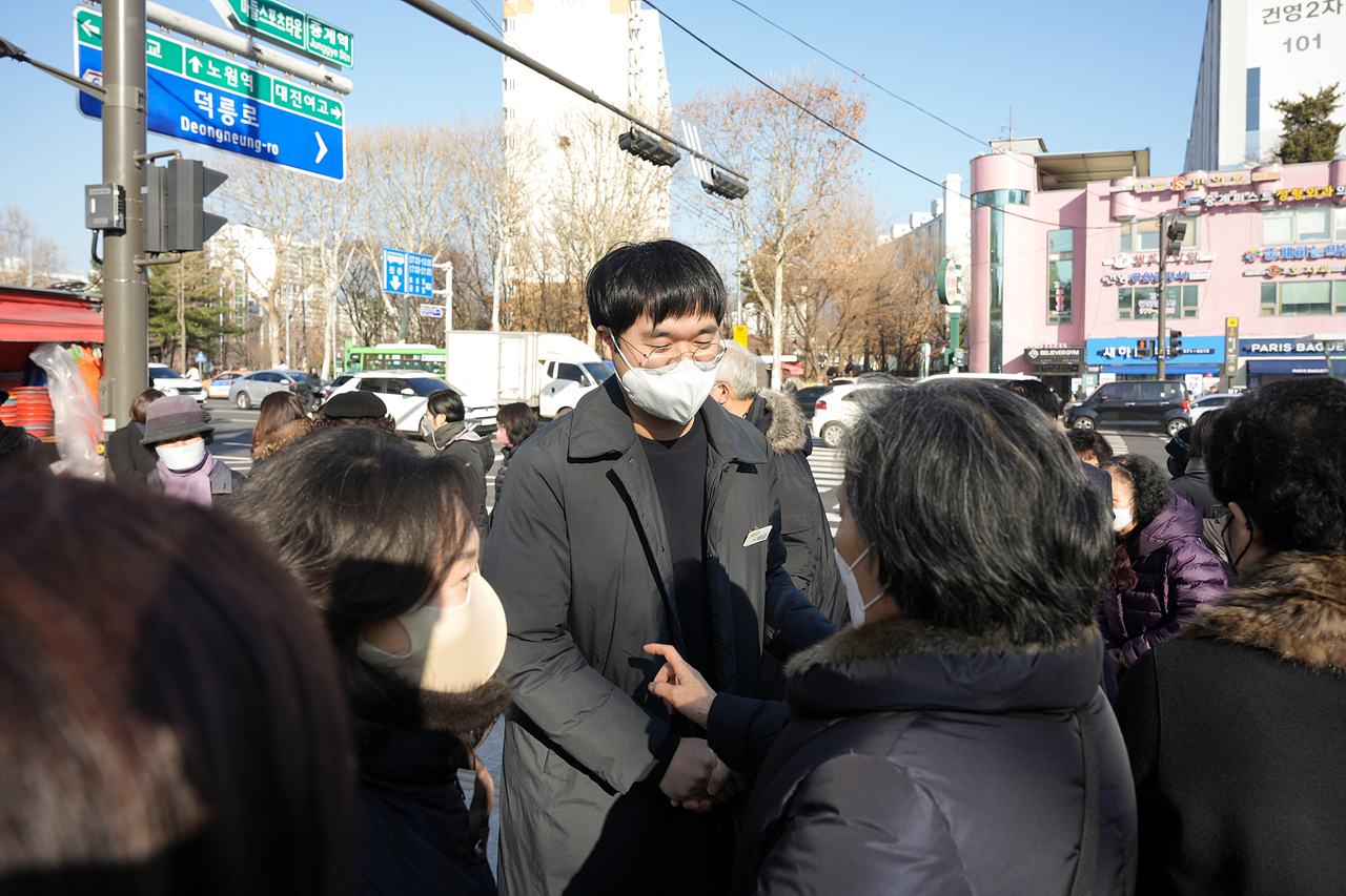 중계역 6번출구 에스컬레이터 준공식 - 13