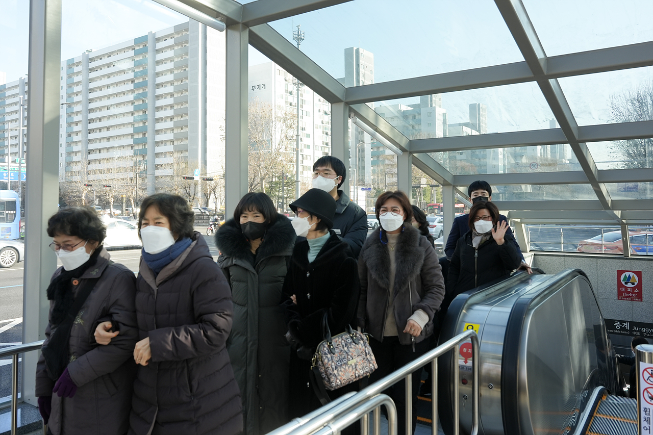 중계역 6번출구 에스컬레이터 준공식 - 12