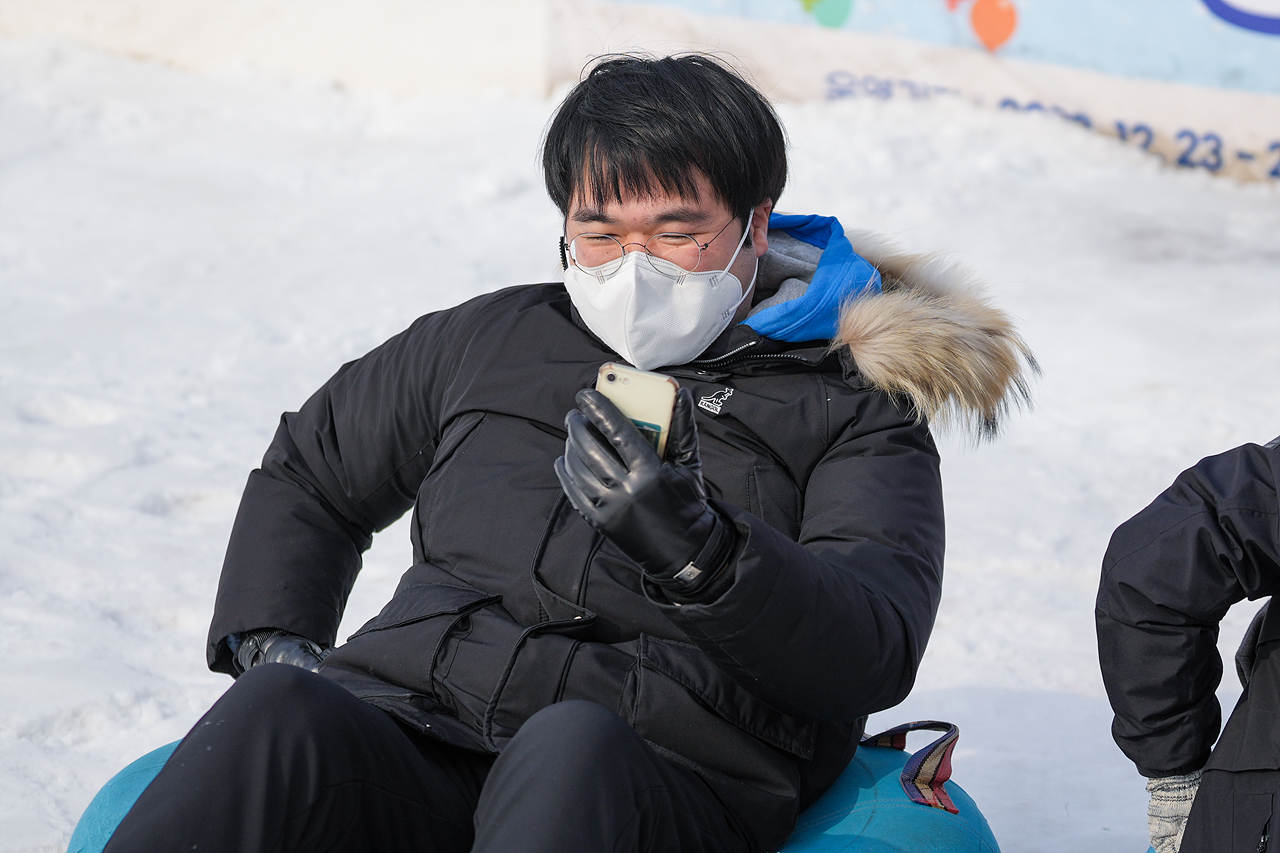 행정재경위원회 현장방문 중랑천(노원) 눈썰매장 - 15