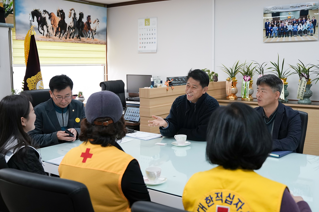 튀르키예·시리아 지진 이재민을 위한 적십자 성금 전달식 - 9