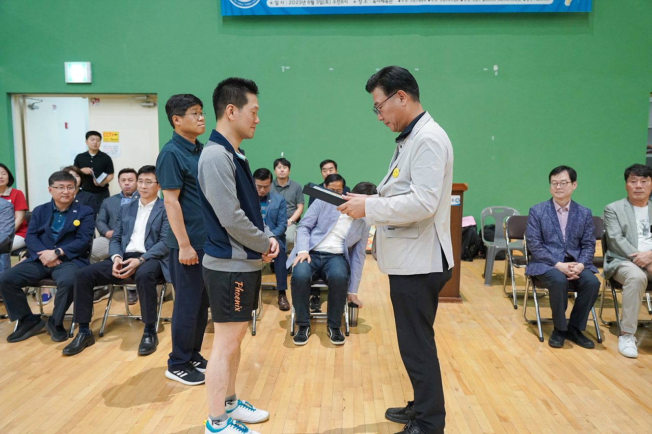 제24회 노원구청장배 탁구대회 개회식 - 1