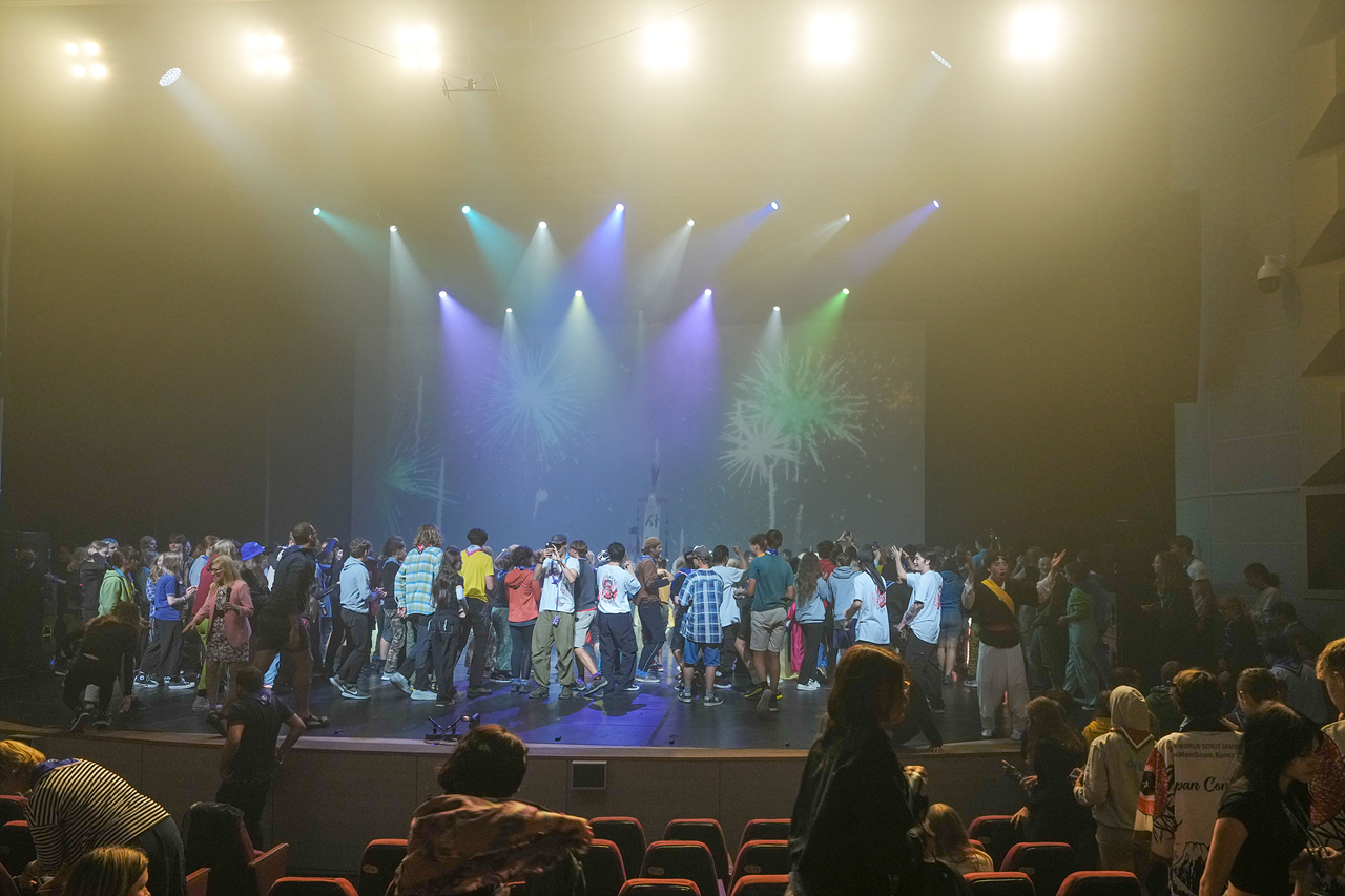 세계잼버리 활동지원 김덕수 사물놀이 공연 - 17