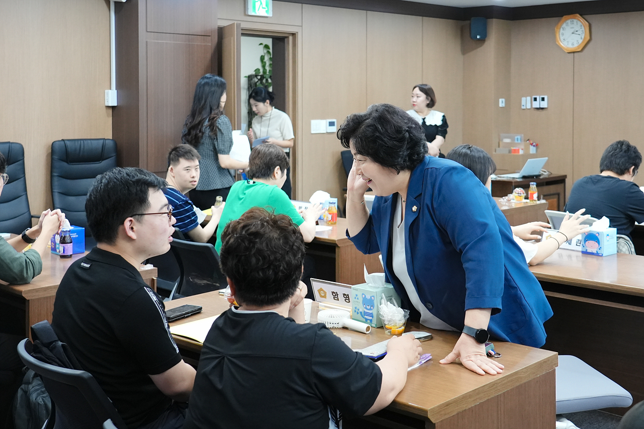 2023년 장애 청소년 모의의회 간담회 - 2