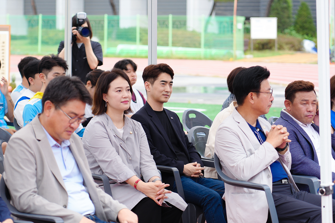 과기대 축구장 인조잔디 교체공사 준공식 - 4