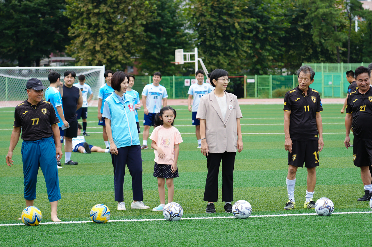 과기대 축구장 인조잔디 교체공사 준공식 - 9