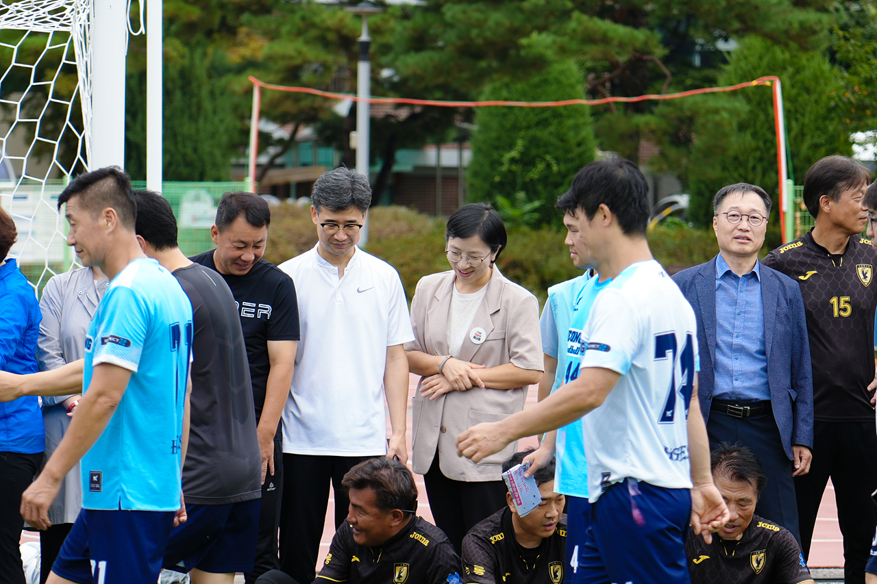 과기대 축구장 인조잔디 교체공사 준공식 - 13